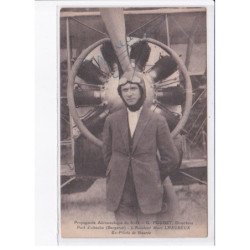 AVIATION: autographe L'Heureux ex-pilote propagande aéronautiqiue - très bon état