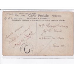 AVIATION: autographe comte Lambert, élève de Wilbur Wright - très bon état