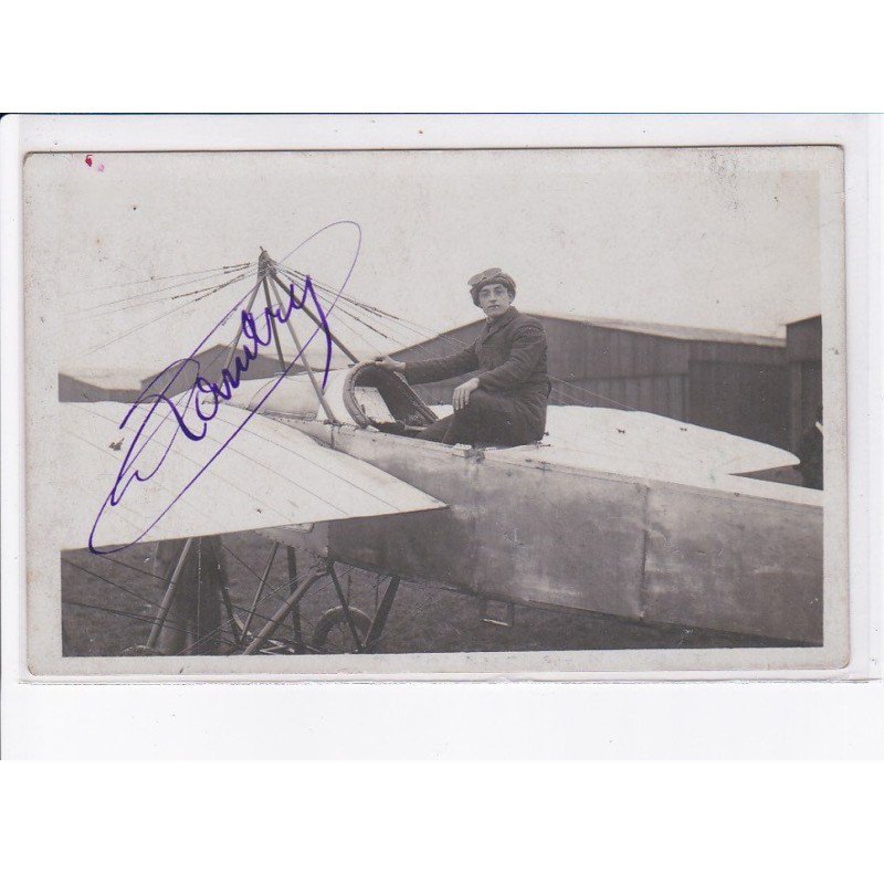 AVIATION: autographe Landry G. poitiers - très bon état