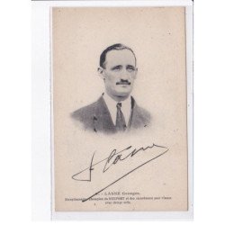 AVIATION: Lasne Georges réceptionnaire champion nieuport des recordman pour vitesse avec charge utile - très bon état