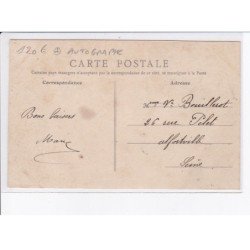 AVIATION: autographe A. Maicon sur biplan caudron - très bon état