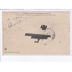 AVIATION: autographe militaire au camp de châlons - état