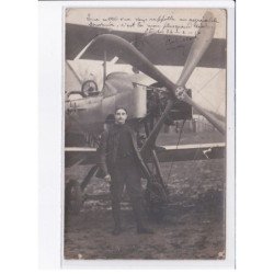 AVIATION: autographe Robillard, étampes - très bon état