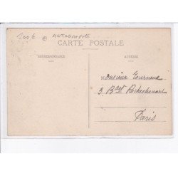 AVIATION: autographe aéroplane Roger Sommer en plein vol piloté par H.M. Visseaux - très bon état