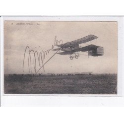 AVIATION: autographe Winjmalen, aéroplane farman - état