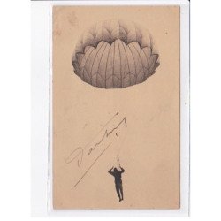 AVIATION: parachutisme, parachute, autographe - très bon état