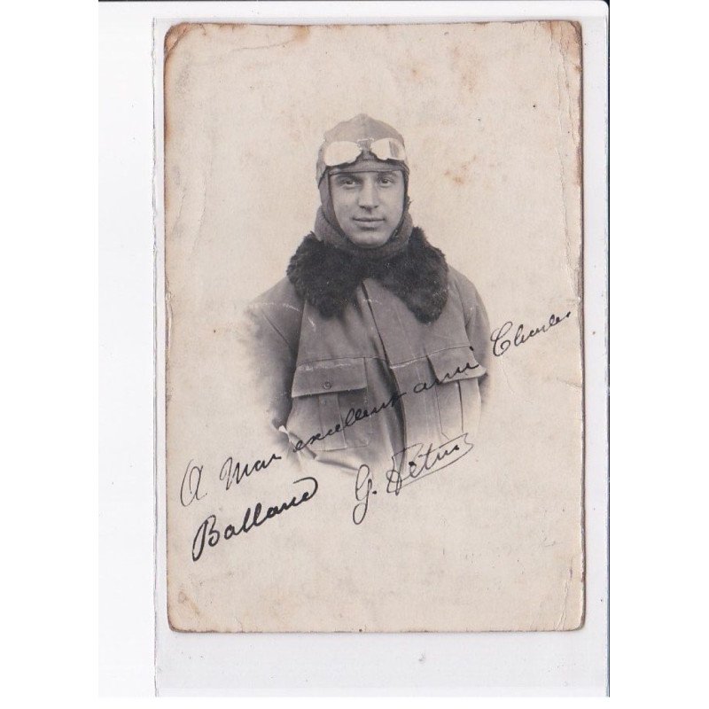 AVIATION: autographe Petin - état
