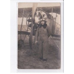 PUSSAY: aviation, autographe, Edouard Bristov (?) - très bon état