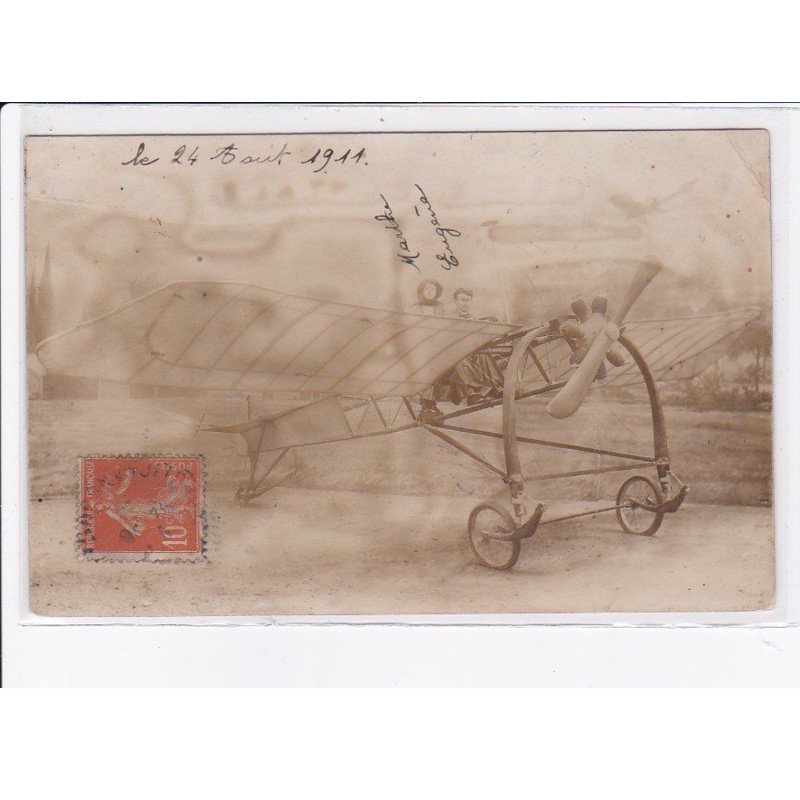 AVIATION: avion, Marthe et Eugène, 1911 - état