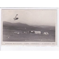 AVIATION: philatélie meeting d'aviation cuers pierrefeu 16 octobre 1938 - très bon état