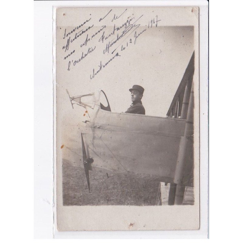 AVIATION: autographe - état