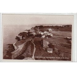 La Corniche de Vallières - profil de la côte - très bon état