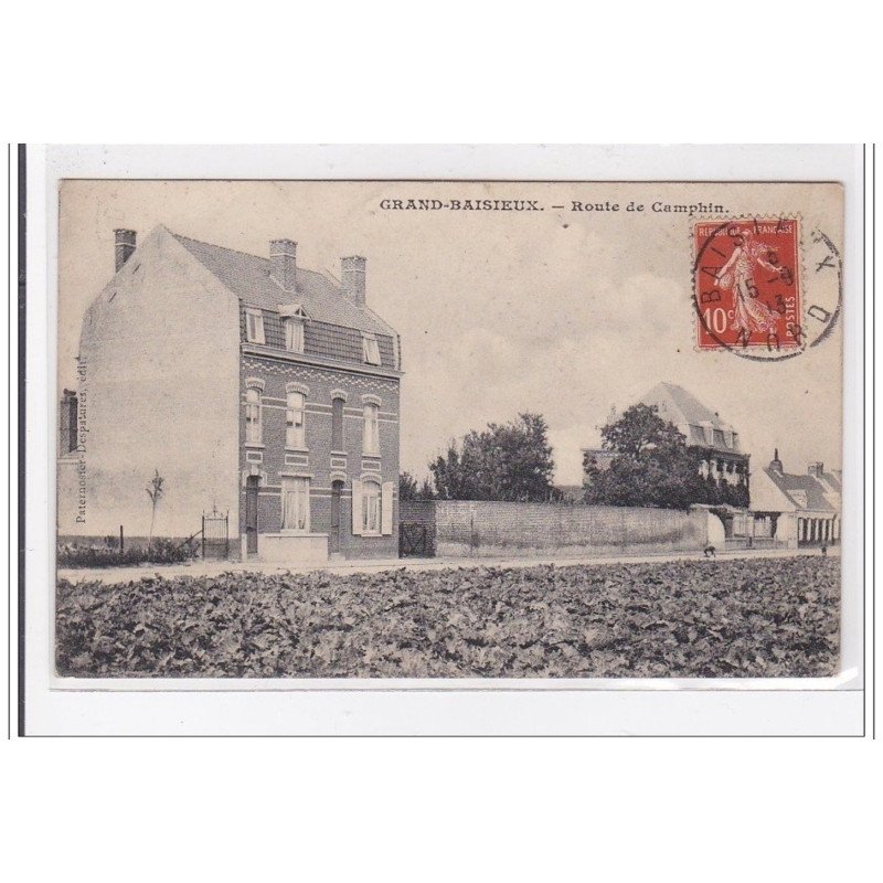 GRAND-BAISIEUX : route de camphin - etat