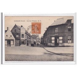 SOMAIN : la rue thiers - tres bon etat