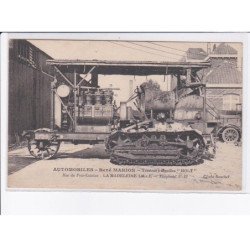 LA MADELEINE LLILLE: automobiles, rené marion, tracteur à chenilles "Holt" - très bon état