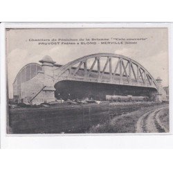 MERVILLE: chantiers de péniches de la brianne "cale couverte" pruvost frères et blond - très bon état