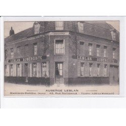 MARCQ EN BAROEUL: leblan aubergiste - très bon état