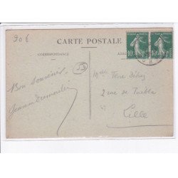 HEM: auberge de l'hempempont, fritures d'anguilles, été et hiver, vue d'ensemble du jardin - très bon état