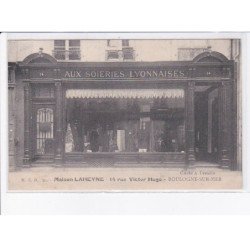 BOULOGNE-sur-MER: 14 rue victor hugo, maison laheyne, aux soieries lyonnaises - très bon état