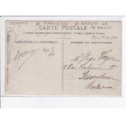 MONACO: fallières, remise de médaille, militaire - état