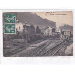SAINT-JEOIRE: la gare du tramway, train - état