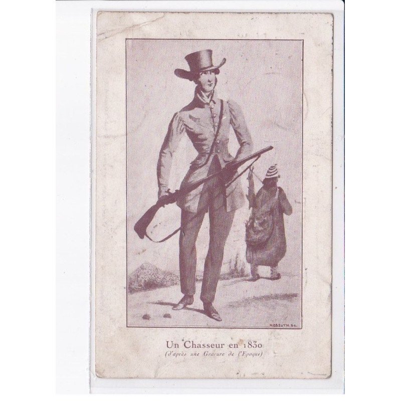 LILLE: Henri Huret, armurier breveté un chasseur en 1830 - état