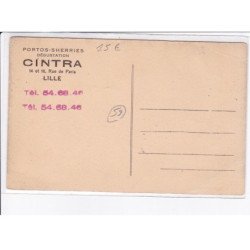 LILLE: portos-sherries dégustation cintra - très bon état