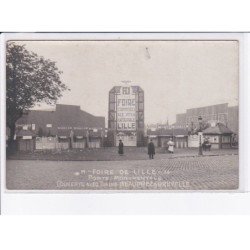 LILLE: foire de lille porte monumentale couverte avec tuiles beauprez et gruvelle - très bon état