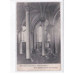 LILLE: société lilloise couleurs décoration exécutée "soliplastic" de la société lilloise des couleurs - très bon état