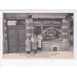 LILLE: spécialité de chaussures de fatigue et de tous premiers choix garantis, duriez-moine, luxe travai - très bon état