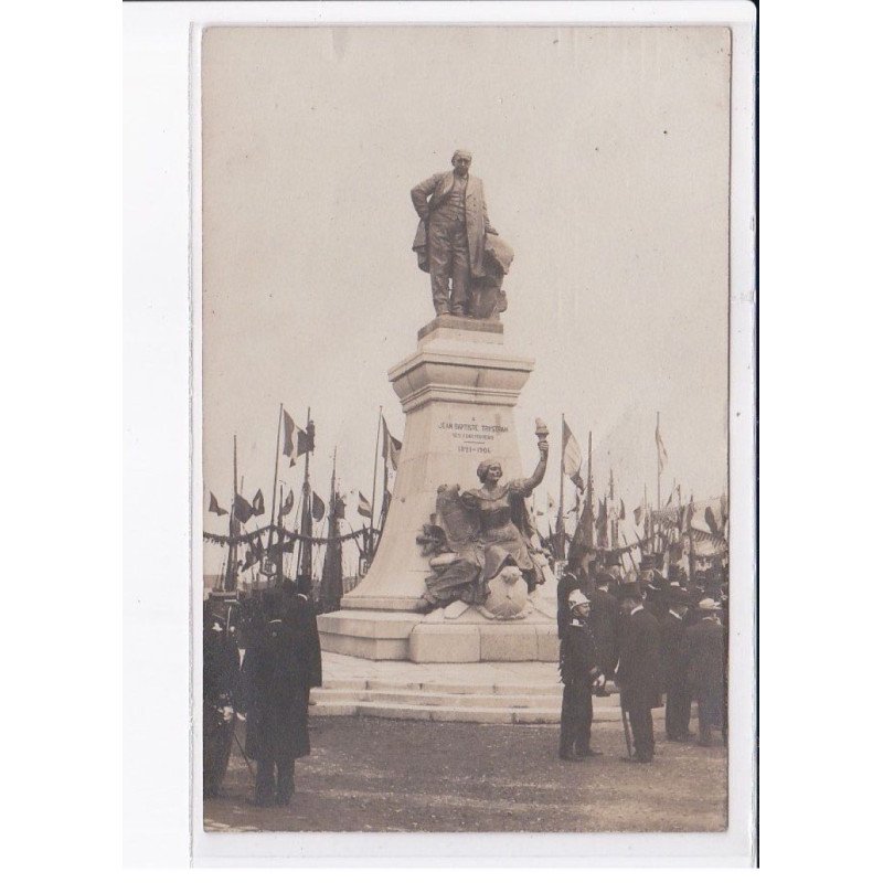DUNKERQUE: inauguration statue trystram - très bon état