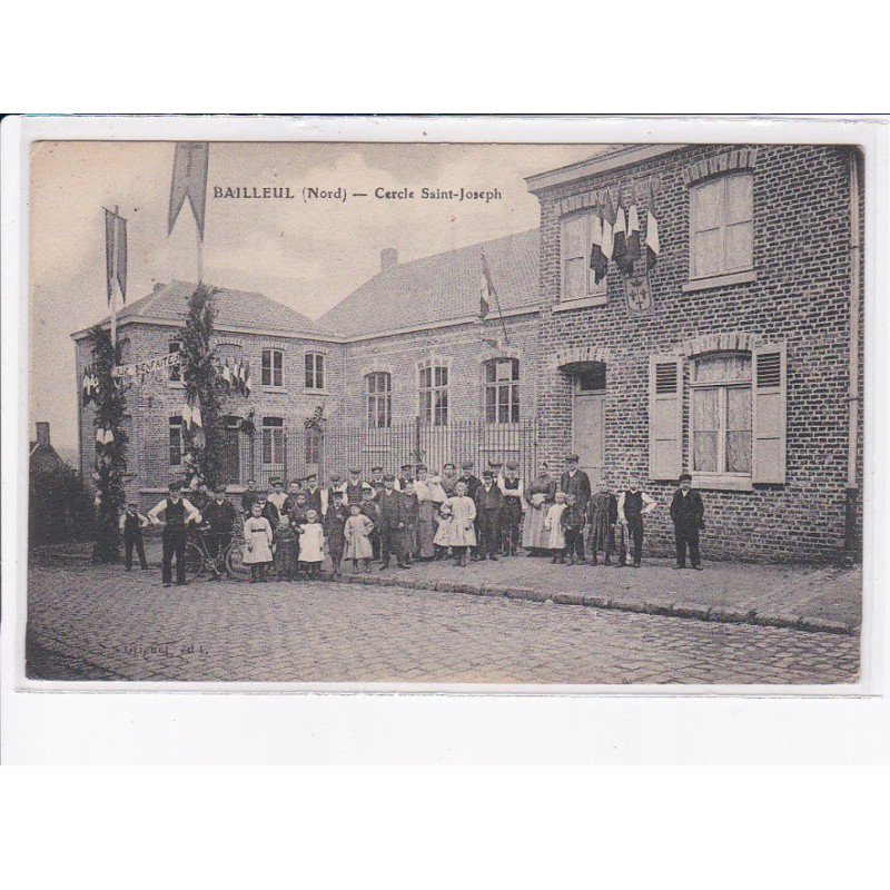 BAILLEUL: cercle saint-joseph - très bon état