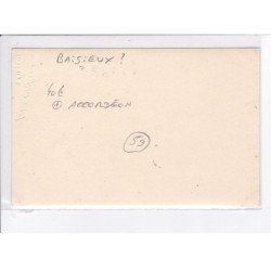 BAISIEUX (?): accordéon, saxophone, musiciens - très bon état