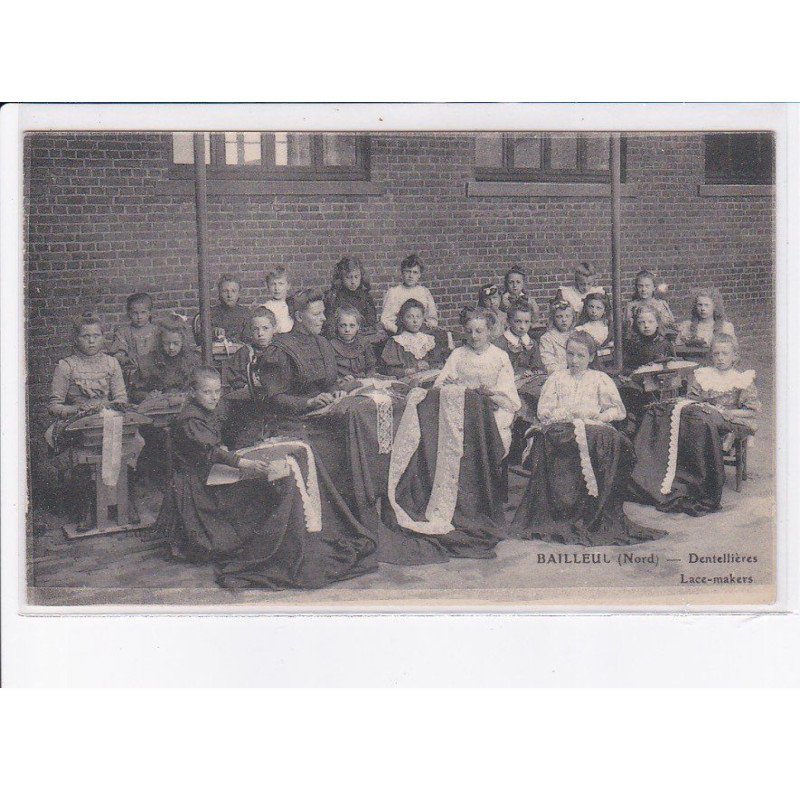 BAILLEUL: dentellières, lace-makers - très bon état