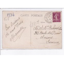 FORGEVILLE: hôtel de la gare, entrée du bourg - très bon état