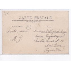 MOSNAC-sur-SEUGNE: la gare, passage du train express - très bon état