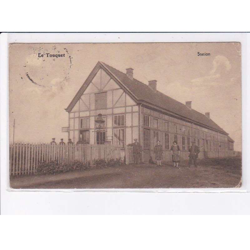 BELGIQUE: HAINAUT: le touquet, station - etat