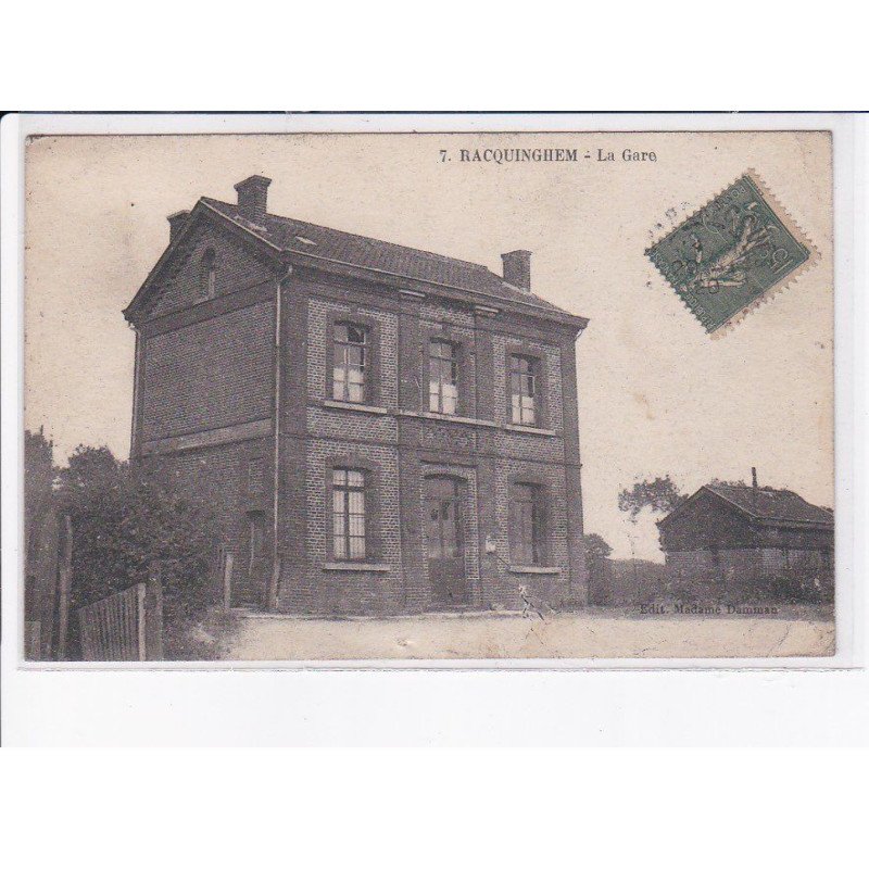 RACQUINGHEM: la gare - très bon état