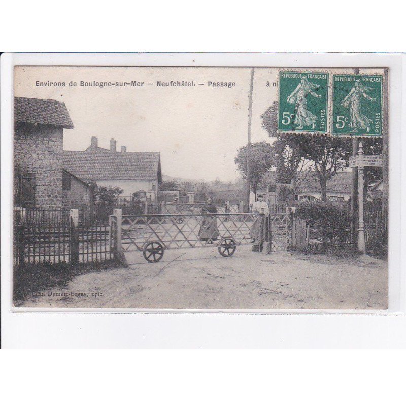 NEUFCHATEL: passage à niveau - très bon état