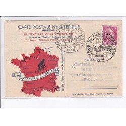 SPORTS: cyclisme, vélo, tour de france 1948, série complète de 21 CPA - très bon état