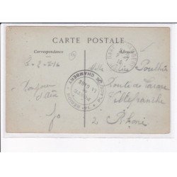 CACHET: 14e région, poste de la gare, place de chambery - très bon état