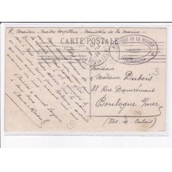 CACHET: ministere de la marine - très bon état