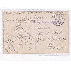 CACHET: 54e régiment territorial d'infanterie - très bon état