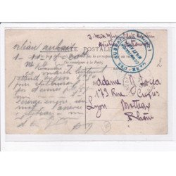 CACHET: gare des aubrais, commission militaire - très bon état