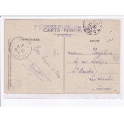 CACHET: 9e régiment d'artillerie, 42e batterie - très bon état