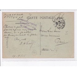 CACHET: service postal 3e section C.O.A. le vaguemestre - très bon état