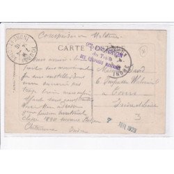 CACHET: 9e escadron du train des équipages militaires - très bon état