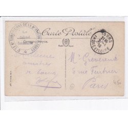 CACHET: 5e et 6e subdivision de la 9e région à tours - très bon état