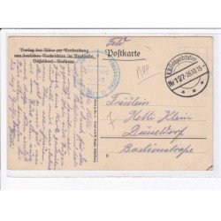 CACHET: preussische land wehr division - très bon état