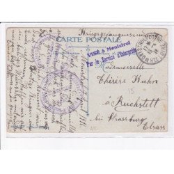 CACHET: visé à monistrol par le service d'interprète - très bon état